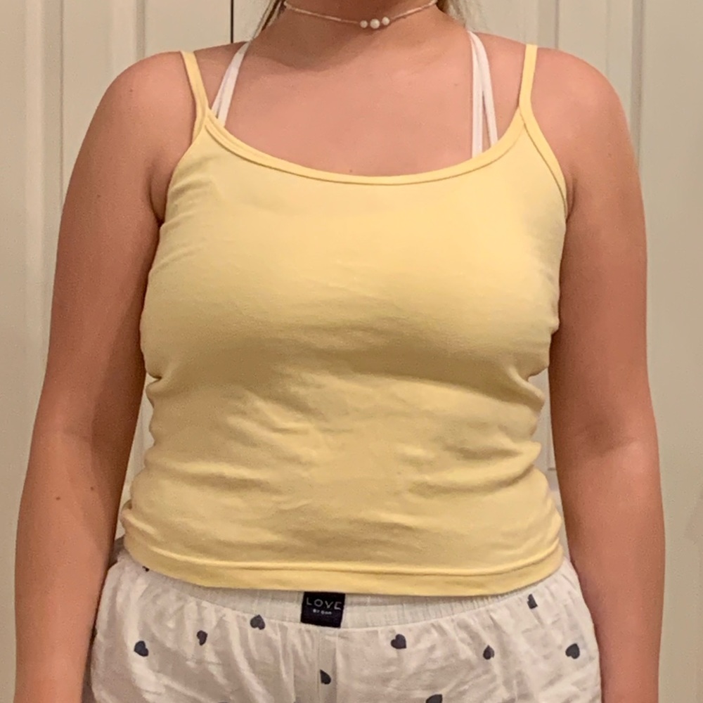 Yellow tank top